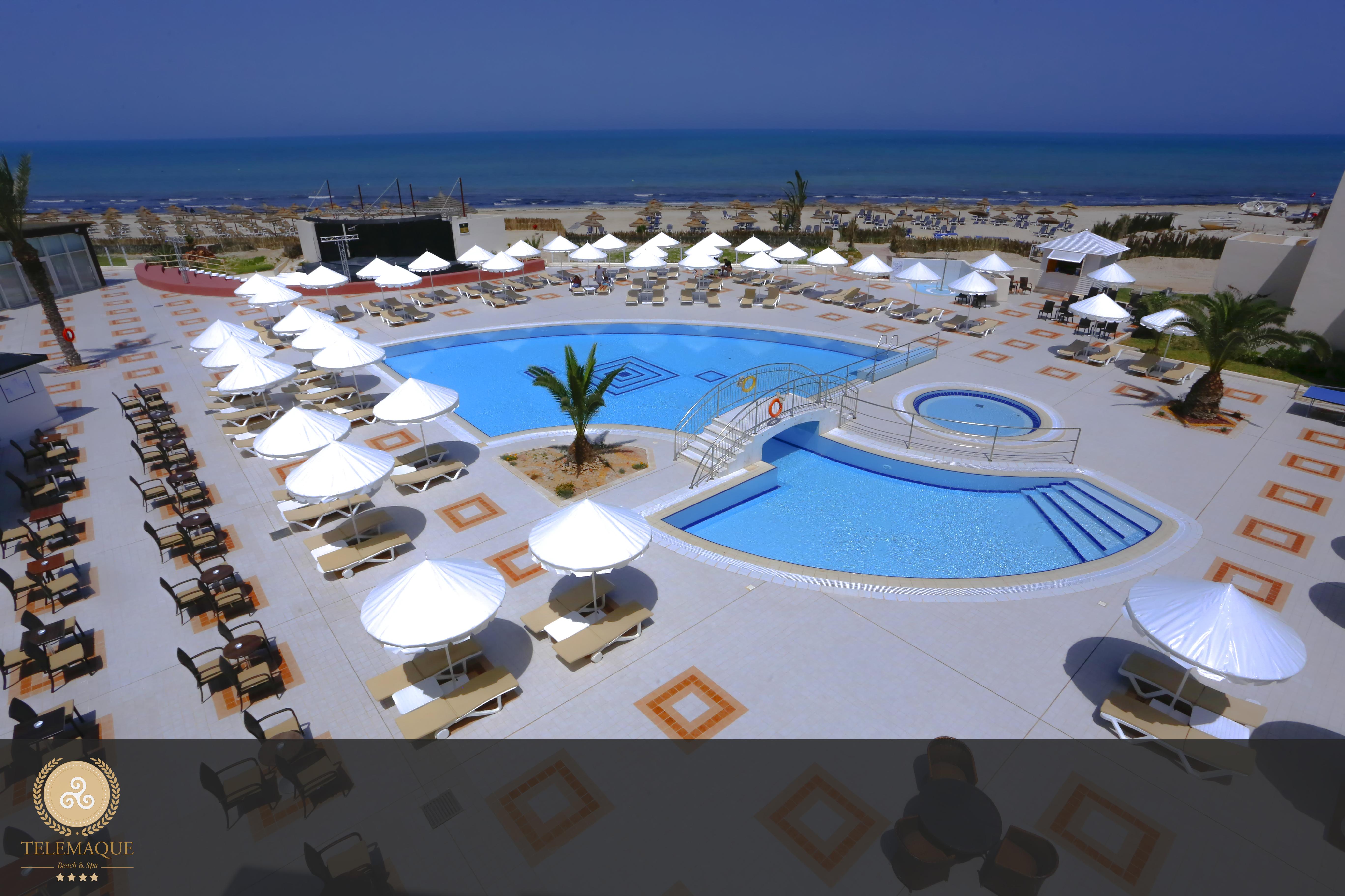 Telemaque Beach & Spa Mezraia Eksteriør bilde